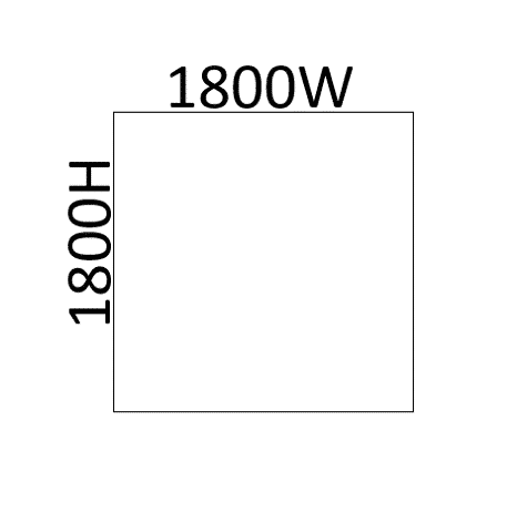 1800Hx1800W