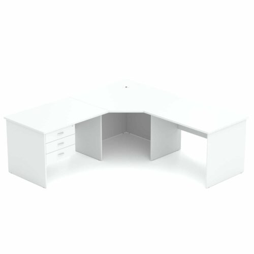 white computer desks