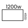 1200Wx450D