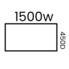 1500Wx450D