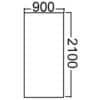 2100Wx900D