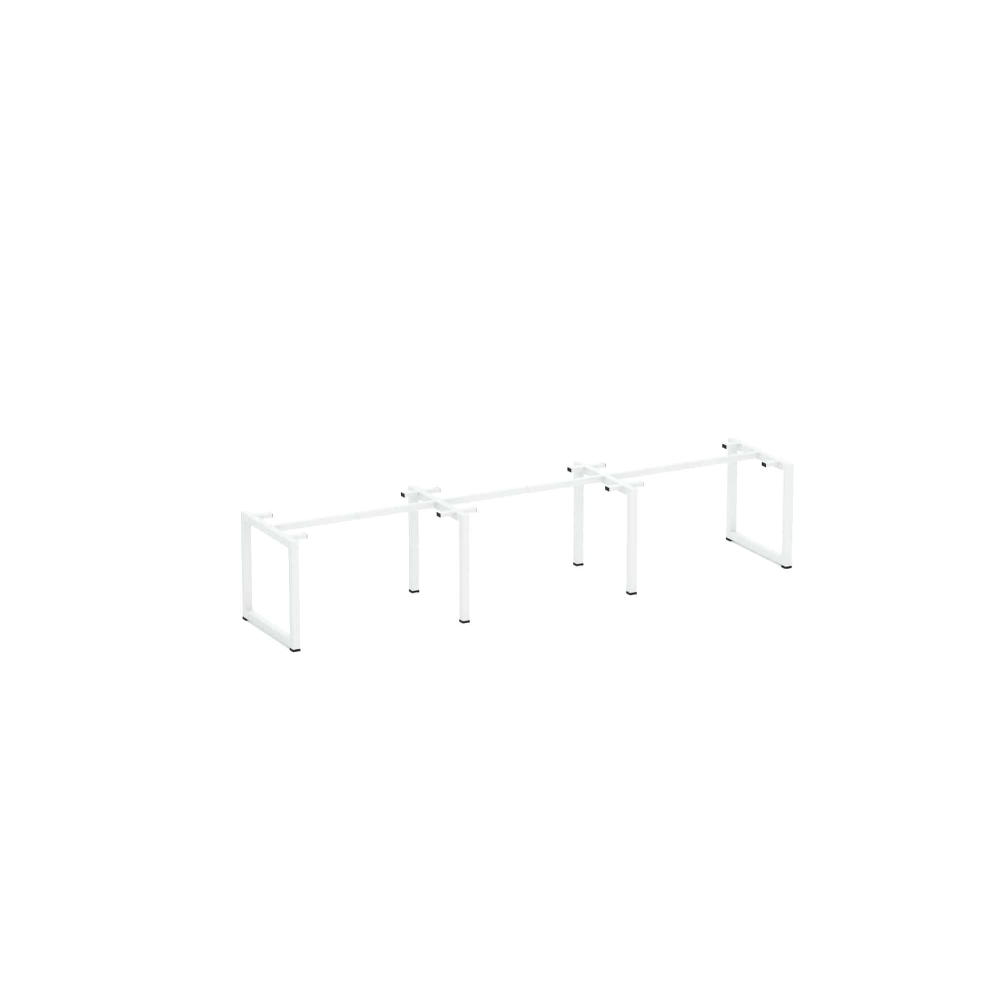 Apex Loop 3 Person Inline Desk Frame