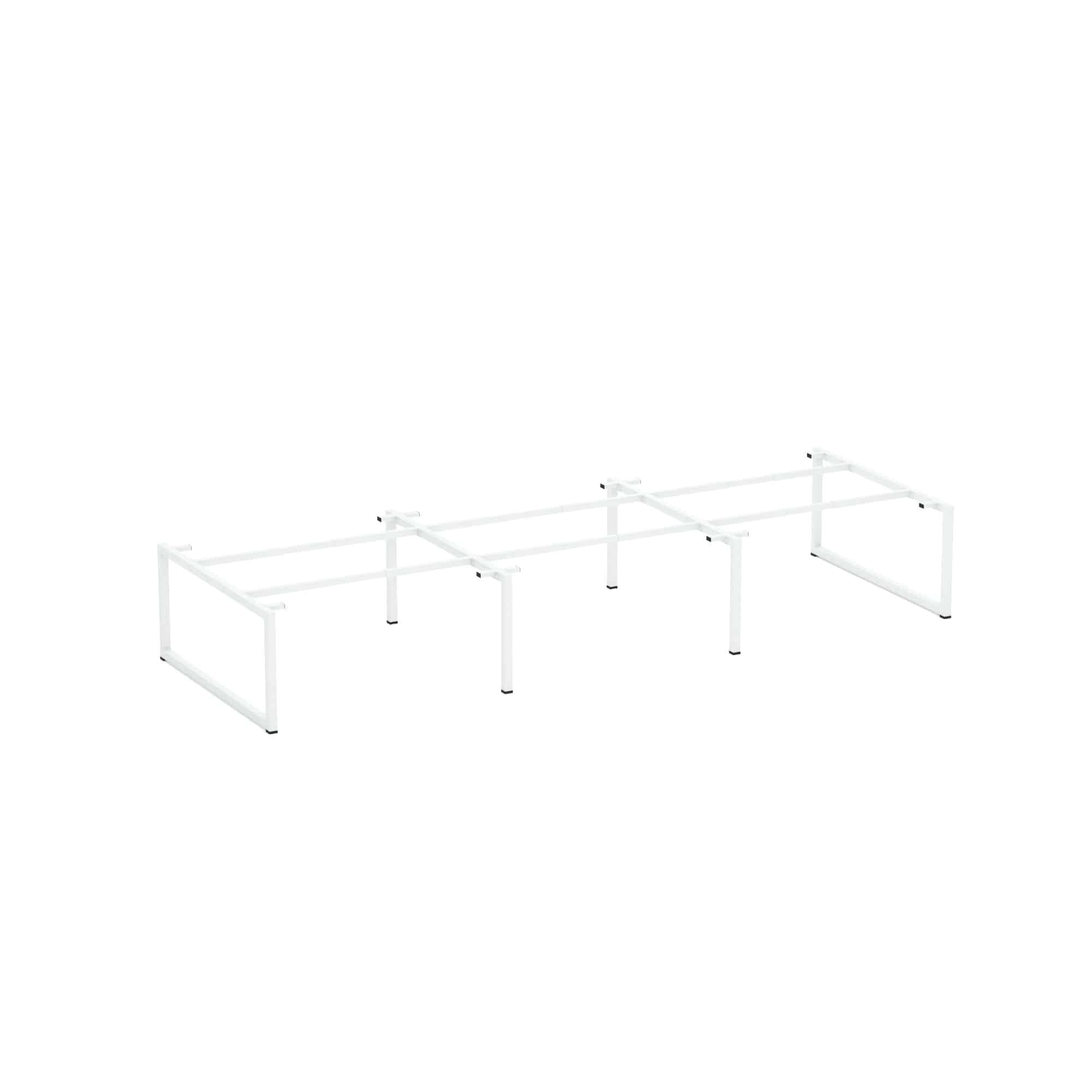 Apex Loop 6 Person Double Desk Frame