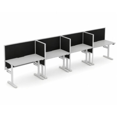 Ascend 4 Person Single Side Desk