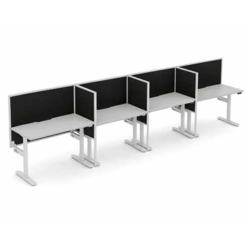 Ascend 4 Person Single Side Desk