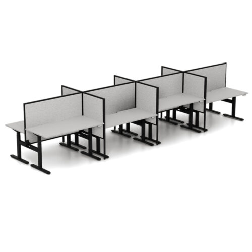 Ascend 8 Person Double Desk