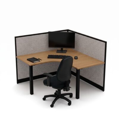 Quiet 1 Person Corner Desk