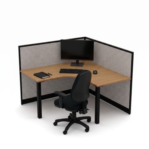 Quiet 1 Person Corner Desk