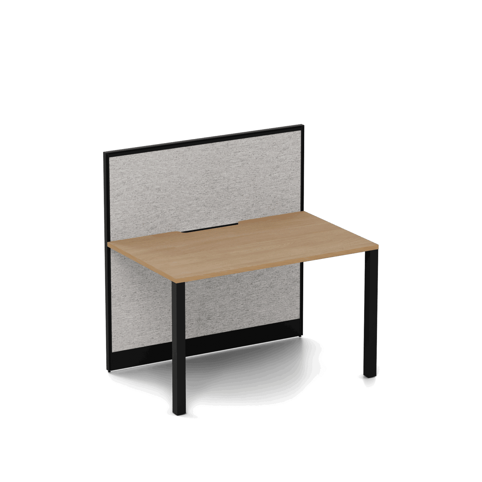Quiet 1 Person Single Side Desk