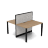 Quiet 2 Person Double Desk