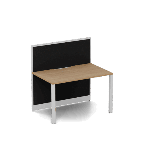 Quiet 1 Person Single Side Desk