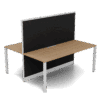Quiet 2 Person Double Desk