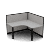 Quiet 1 Person Corner Desk