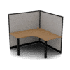 Quiet 1 Person Corner Desk