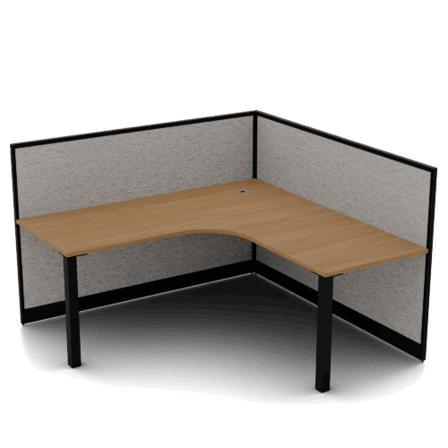 Quiet 1 Person Corner Desk