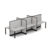 Quiet 6 Person Double Desk