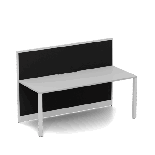 Quiet 1 Person Single Side Desk