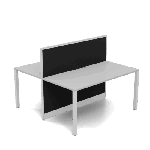 Quiet 2 Person Double Desk