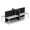 Quiet 4 Person Double Desk