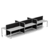 Quiet 6 Person Double Desk