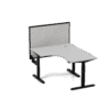 Ascend Corner Workstation with Screen