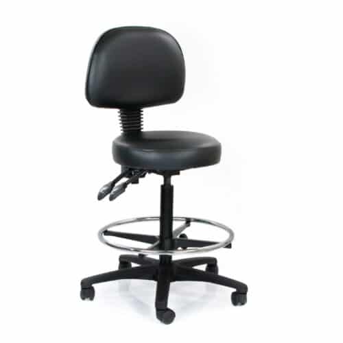 Doody Data Drafting Stool with Backrest