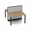 Quiet 2 Person Double Desk