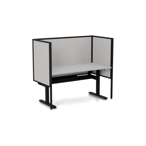 Ascend 1 Person Inline Desk + End Screens