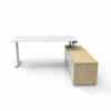 Radial Executive Electric Height Adjustable Desk