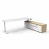 Radial Executive Electric Height Adjustable Desk