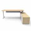 Radial Executive Electric Height Adjustable Desk