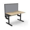 Radial Static Office Desk