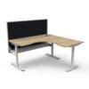 Radial Static Corner Desk