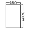 3600Wx750D