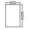 3600Wx900D