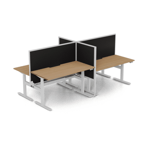 Ascend 4 Person Double Desk