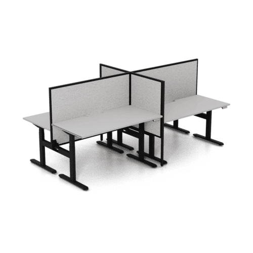 Ascend 4 Person Double Desk
