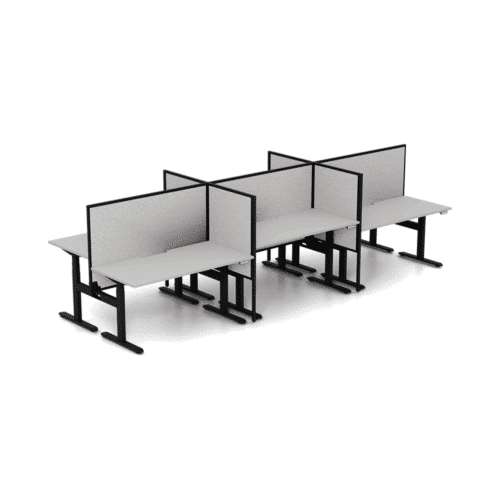 Ascend 6 Person Double Desk