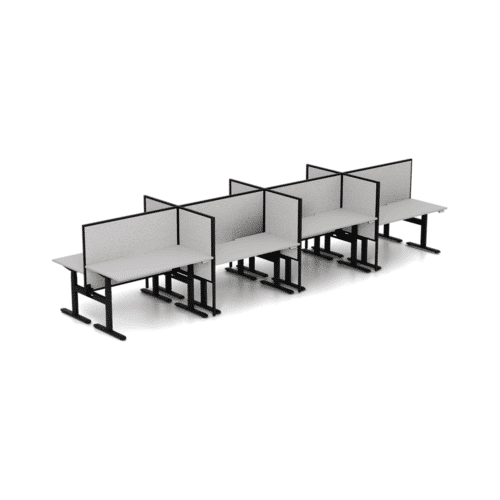 Ascend 8 Person Double Desk