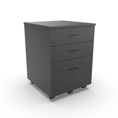 Dapper 2+1 Mobile Pedestal