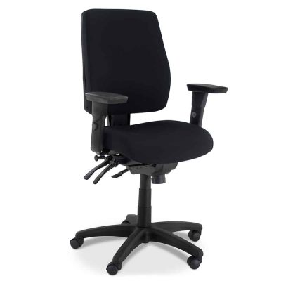 Swiss Office Chair with Inflatable Lumbar Support