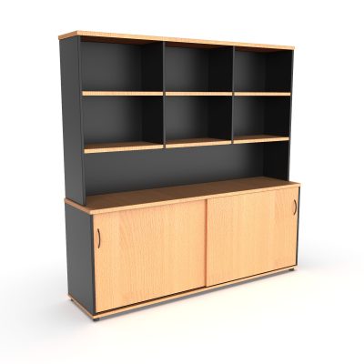 Dapper Credenza and Hutch Package