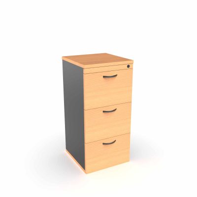 Dapper 3 Drawer Filing Cabinet