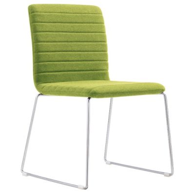 Smoke Sled Base Chair