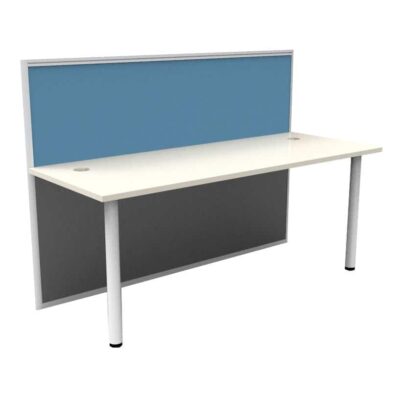 Super Office Screen 1 Person Single Sided Desk