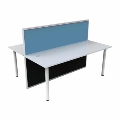 Super Office Screen 2 Person Double Desk