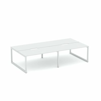 Apex Loop 4 Person Double Desk