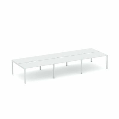 Apex 6 Person Double Desk