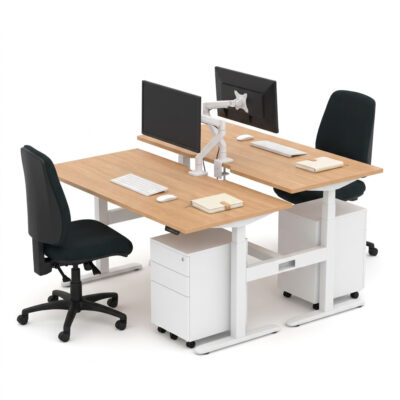 Ascend 2P Height Adjustable Desk
