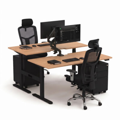 Ascend Delta 2P Height Adjustable Desk